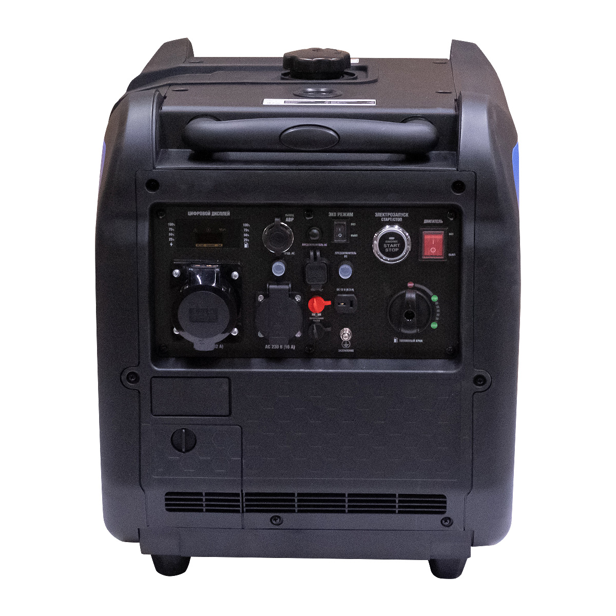 Генератор бензиновый инверторный Dinking DK5500i (5,5кВт, 230В/50Гц, DK180, бак 13,5л.АВР)