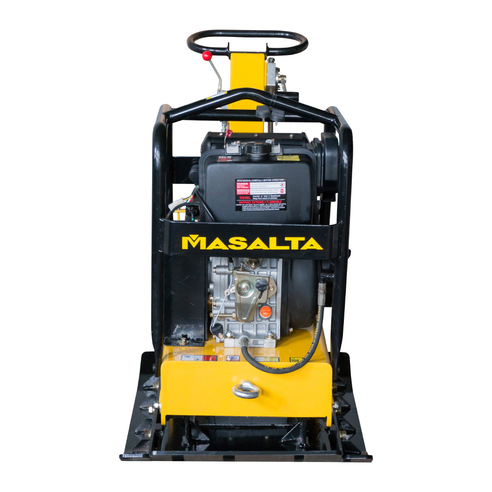 Виброплита MASALTA MS250-1S (дизельная, Kama KM186F, 6,6 (9,0) кН (л.с.), 250 кг)