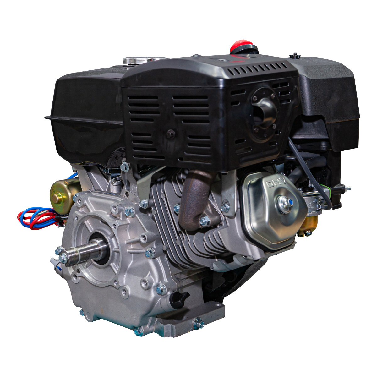 Двигатель Dinking DK190FE-S (15лс, зимний, электростатер, катушка, датчик масла)